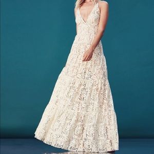 NWT Dress The Population - gold/yellow dress!